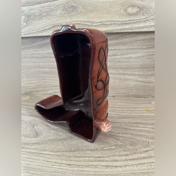 Cowboy boot dish - Picture 2 of 8